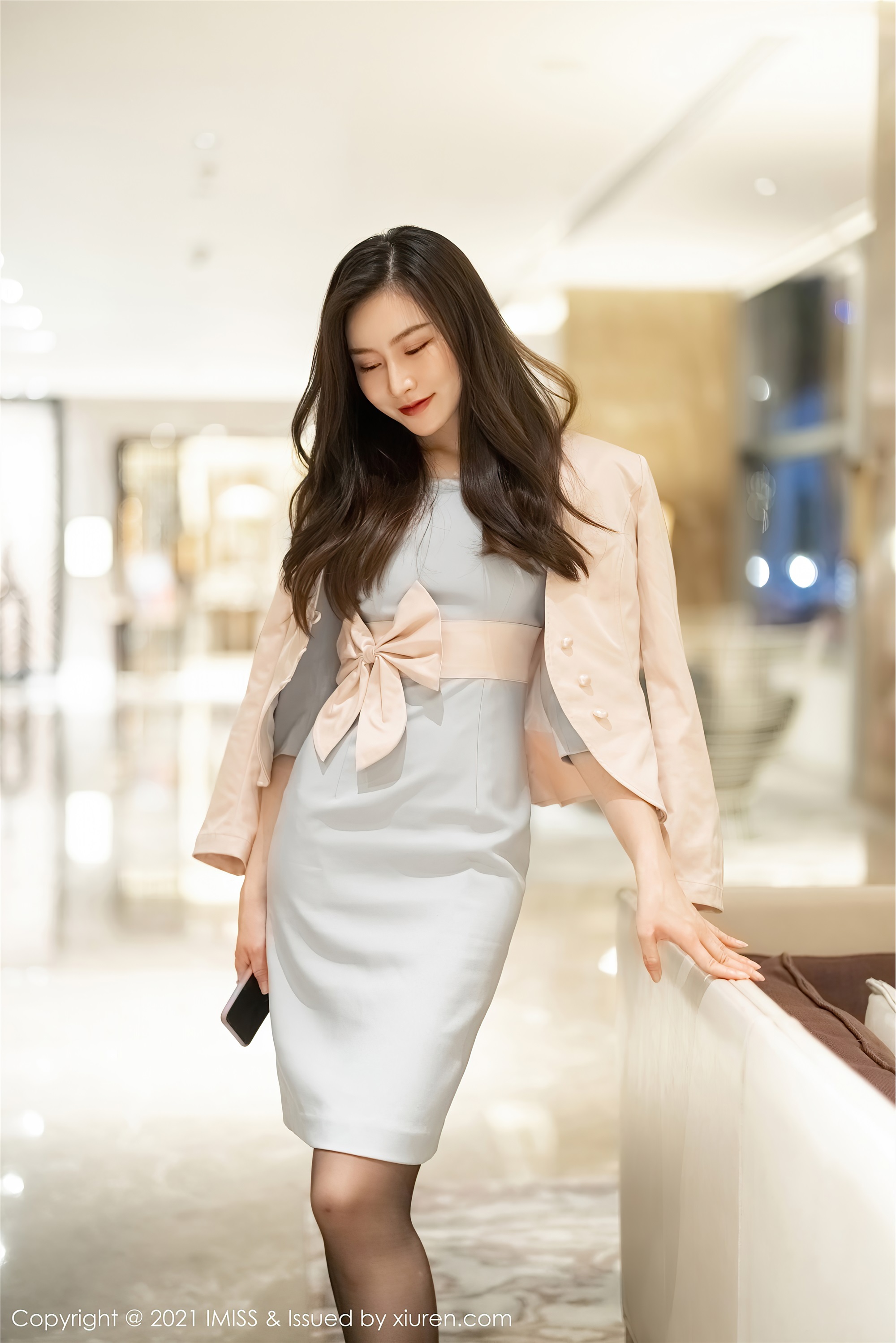 IMISS爱蜜社  2021.02.19 VOL.552 Vanessa 吊袜 黑丝